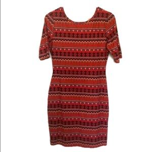 Patterned Dress by Mixfeer